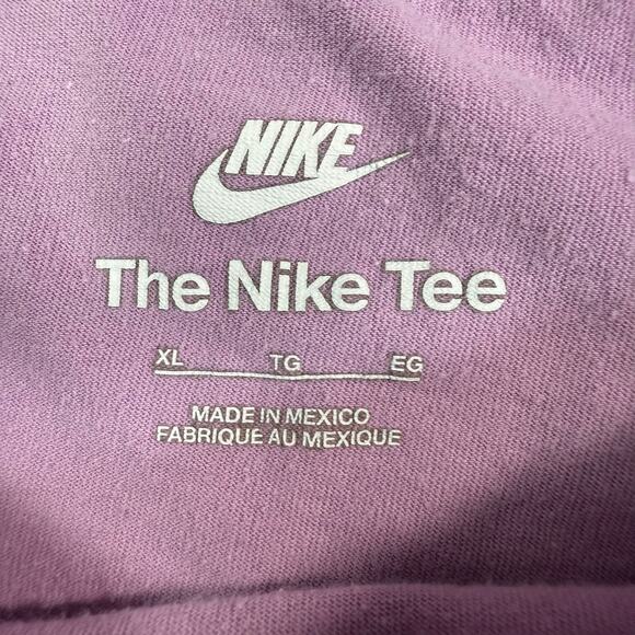 Nike Girls XL T-Shirt Purple and Pink Boom Box - Picture 4 of 5